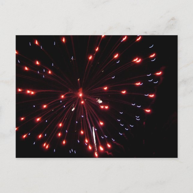 Fireworks Postcard (Front)