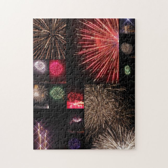 Fireworks Puzzle (Vertical)