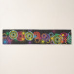 Fireworks Scarf<br><div class="desc">Bright exploding circles and colours.</div>