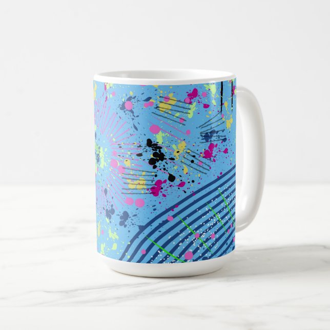Fireworks Show  Coffee Mug (Front Right)
