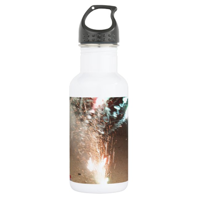 Fireworks Show Water Bottle (Front)