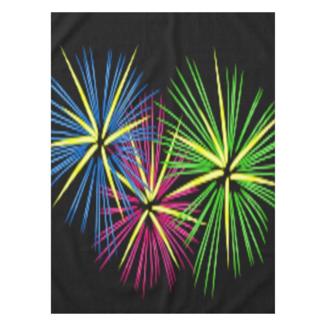 FIREWORKS TABLECLOTH (Front)