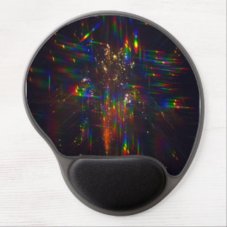 Fireworks through 3D Glasses 2 Gel Mouse Pad
