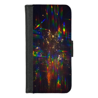 Fireworks through 3D Glasses 2 iPhone 8/7 Wallet Case