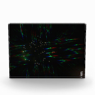 Fireworks Through 3D Glasses 3 Photo Block