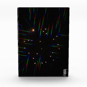 Fireworks Through 3D Glasses 4 Photo Block