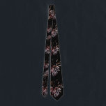 Fireworks Tie<br><div class="desc">Be festive and fancy when you wear this tie featuring a fireworks display!</div>