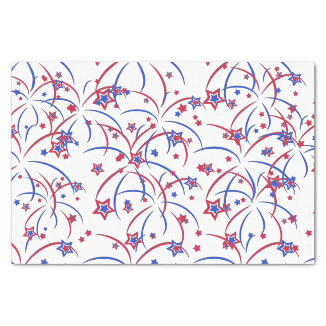 Fireworks Tissue Paper Zazzle