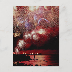 Fireworks, Toronto, Ontario, Canada Postcard