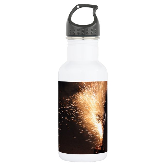 Fireworks Water Bottle (Front)