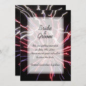 Fireworks Wedding Save the Date Announcement (Front/Back)