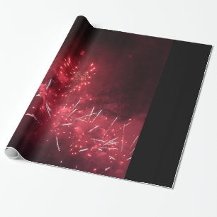 Fireworks Wrapping Paper