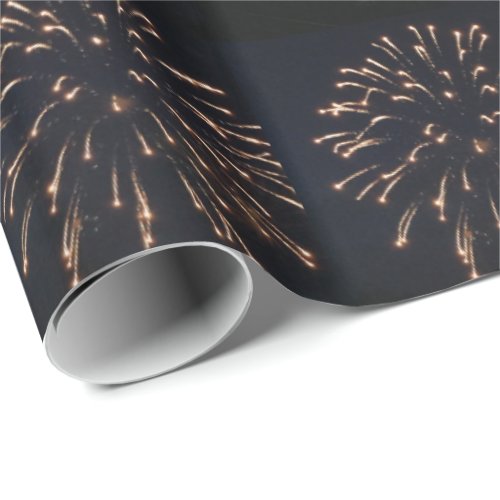 Fireworks Wrapping Paper