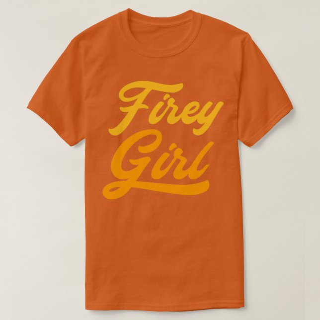 Firey Girl T-Shirt (Design Front)
