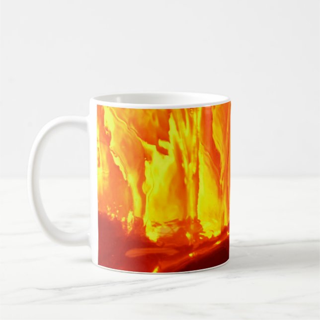 Firey mug (Left)