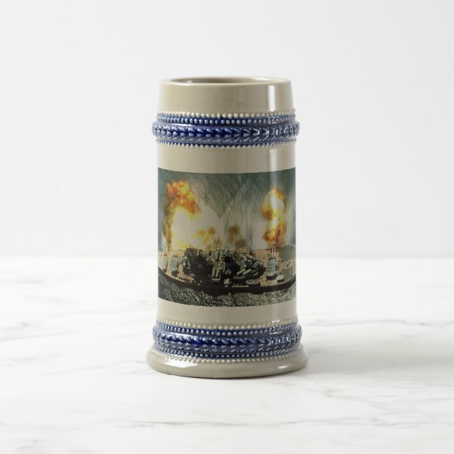 Firing Full Broadside Steins and Mugs (Center)