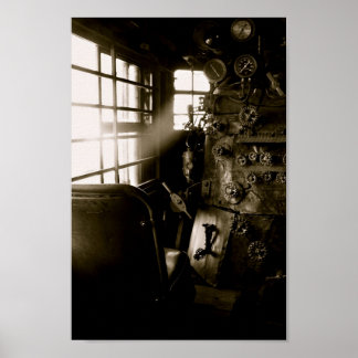 Firing the Big Boy Poster