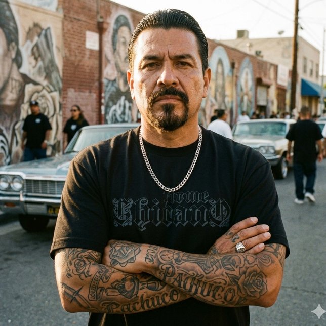 Firme Chicano Black T-Shirt  (Firme Chicano Black T-Shirt)