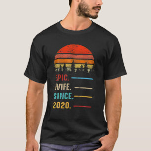 First 1St 1 Year Wedding Anniversary Proud Husband T-Shirt
