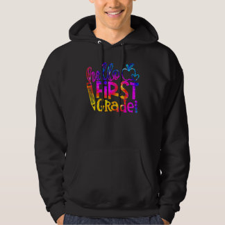 First 1st Grade Teacher First Day Back To School T Hoodie