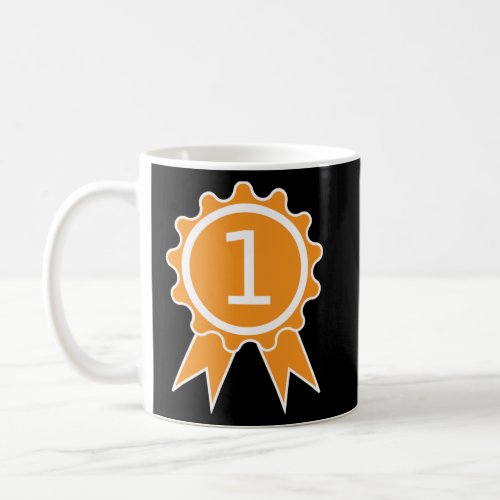 First 1st Place Trophy Ribbon Award  1  Coffee Mug