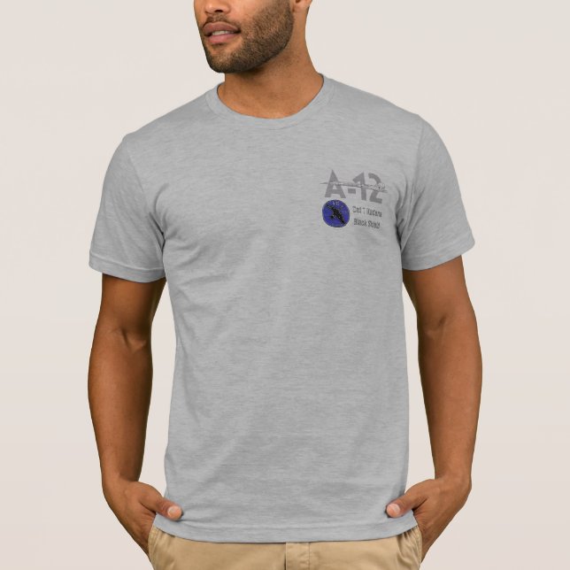 First A-12 Mission T-Shirt (Front)