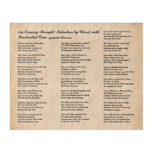 First African American Published Poem Acrylic Print