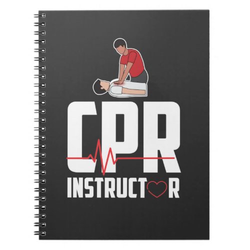 First Aid Ambulance Certified CPR Instructor Notebook
