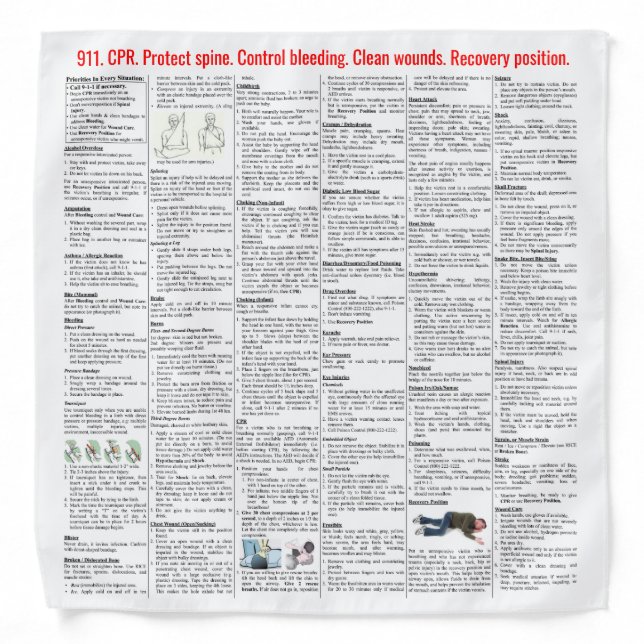 First Aid Bandana (Front)