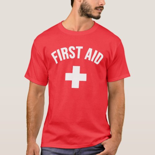 FIRST AID CROSS MEDIC EVENT STAFF UNIFORM EMERGENC T_Shirt
