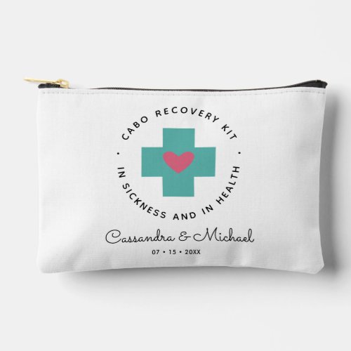 First Aid Destination Wedding Recovery Kit  Cabo Accessory Pouch