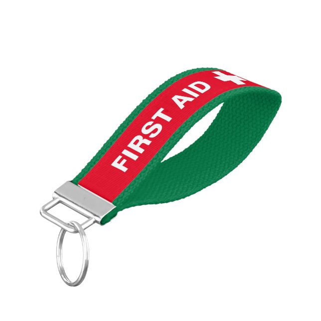 First Aid & Emergency, Doctor / wrist keychain (Angled Down)