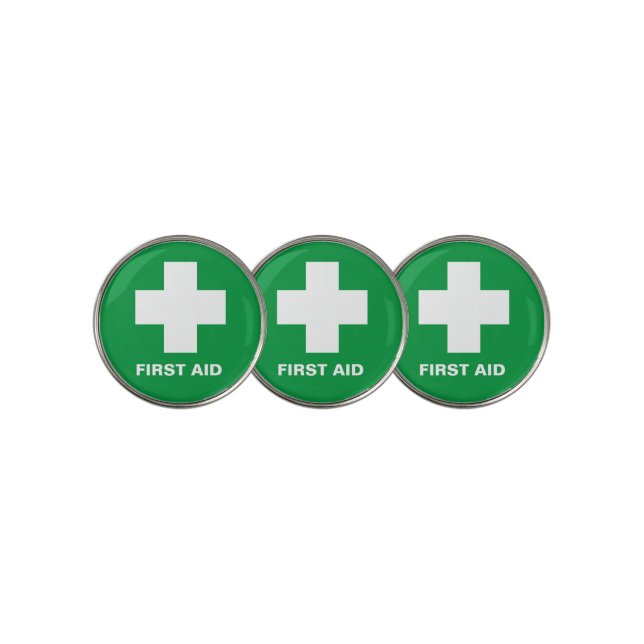 First Aid & Emergency, Doctors Golf Ball Marker (3 Up)
