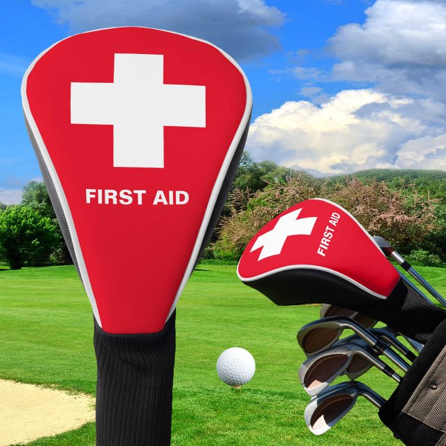 First Aid Golf Cover, Emergency, Help Head Cover (Creator Uploaded)