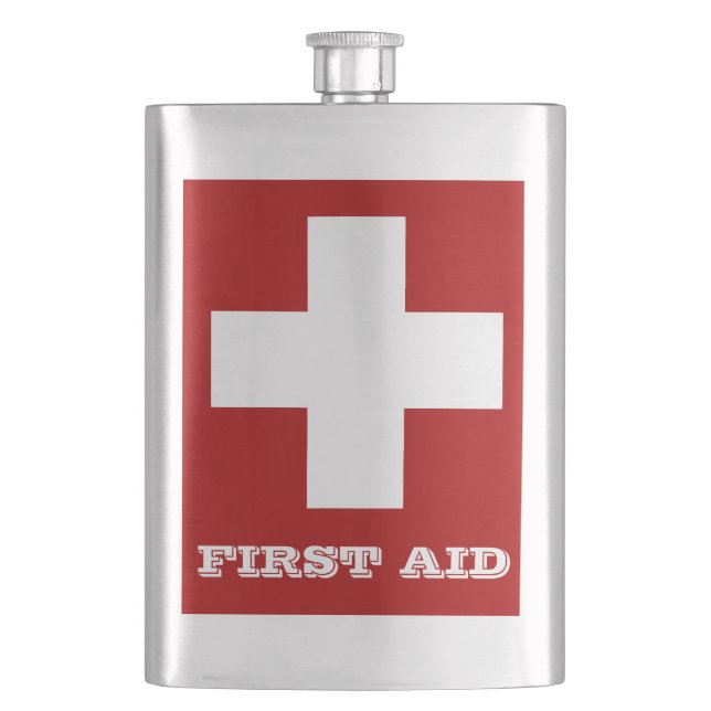 First Aid Hip Flask (Front)