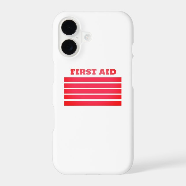 FIRST AID  IPHONE CASE (Back)