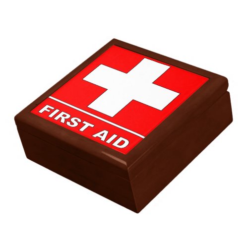 First Aid Keepsake Box