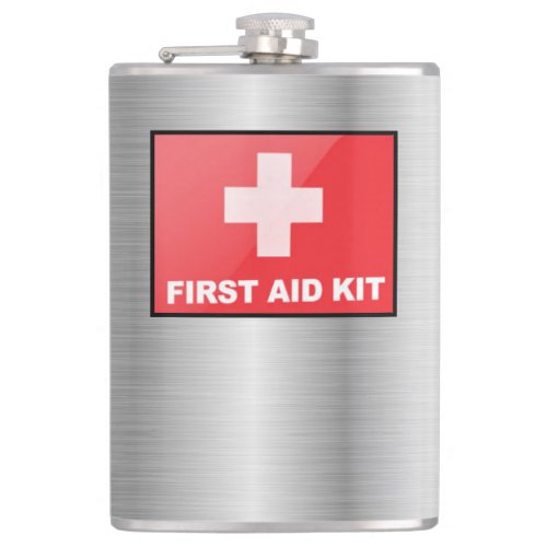 First aid kit flask