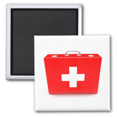 First aid kit magnet