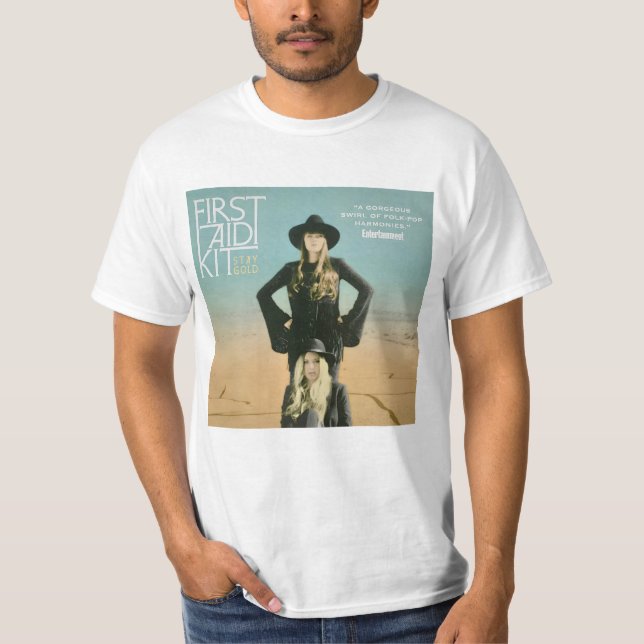 first aid kit Stay Gold album T-Shirt (Front)