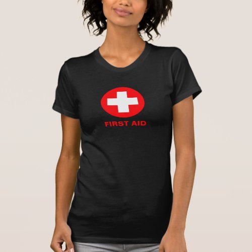 First Aid _ Medic Cross _ Ambulance Help T_Shirt