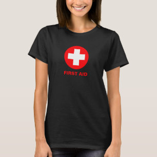 First Aid - Medic (Cross) - Ambulance, Help T-Shirt