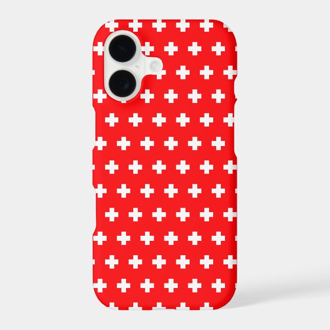 First Aid, Medic (cross), Help / Swiss Case-Mate iPhone Case (Back)
