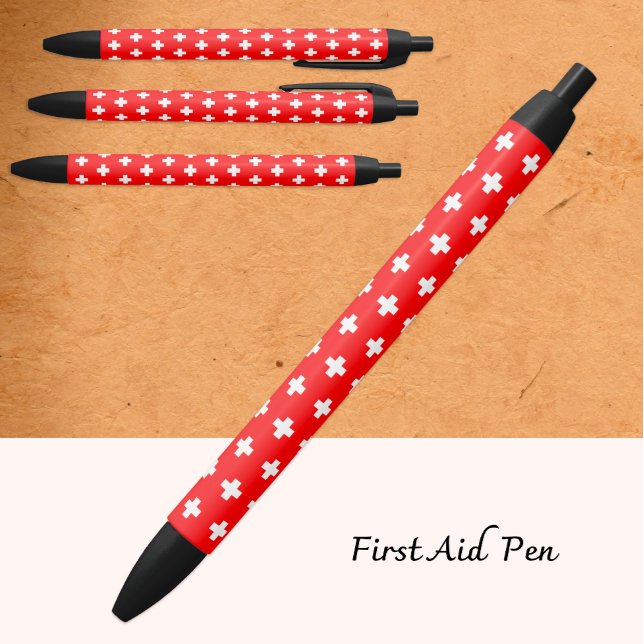 First Aid, Medic (cross), Help / Swiss Flag Pen (Creator Uploaded)