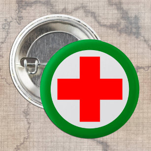 First Aid - Medic (Red Cross) - Ambulance, Help Button