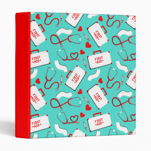 First aid Medical Doctor/Nurse 3 Ring Binder