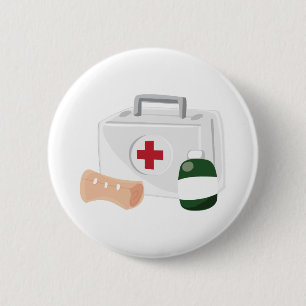 First Aid Pinback Button