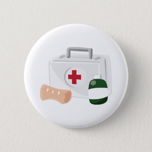 First Aid Pinback Button
