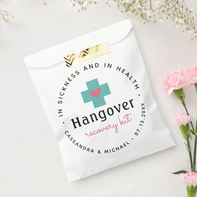 First Aid  Recovery Kit | Wedding Favor Favor Bag (Sealed)