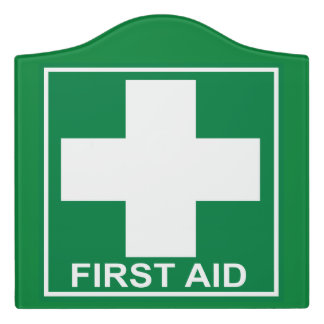 FIRST AID Sign